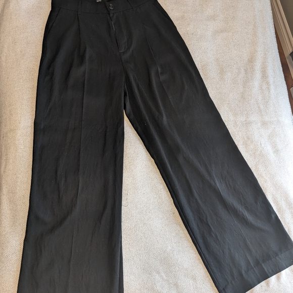 Zara Wide-Leg Trousers - Black - Size M - Picture 8 of 8